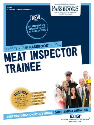 cover image of Meat Inspector Trainee